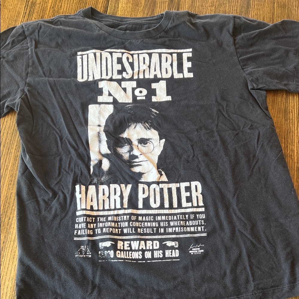 Warner Bros. Harry Potter Dark Gray Tee